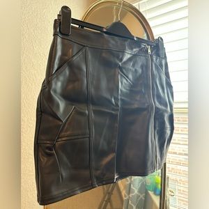 Leather Skirt